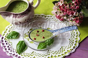 Сливочный соус со шпинатом и сыром. Рецепт с фото пошагово