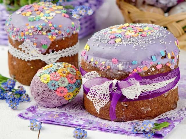 Как приготовить вкусный кулич