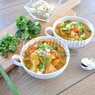 Куриный суп с киноа